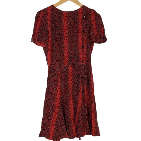 The Kooples Dress Snake Print Dress Small - Picture 5 of 16